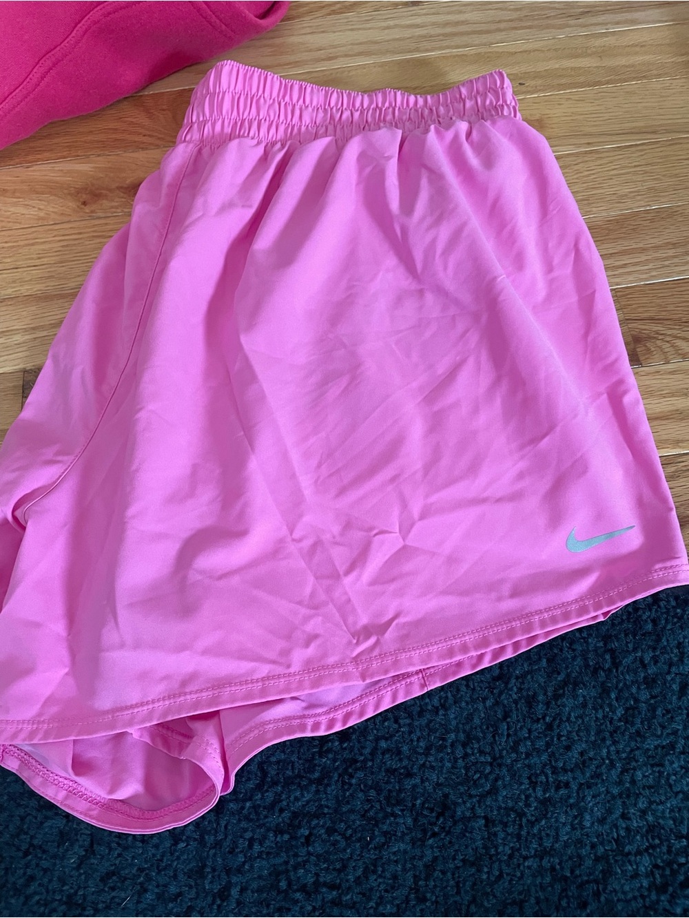 Nike Pink Athletic Skort with Reflective Swoosh